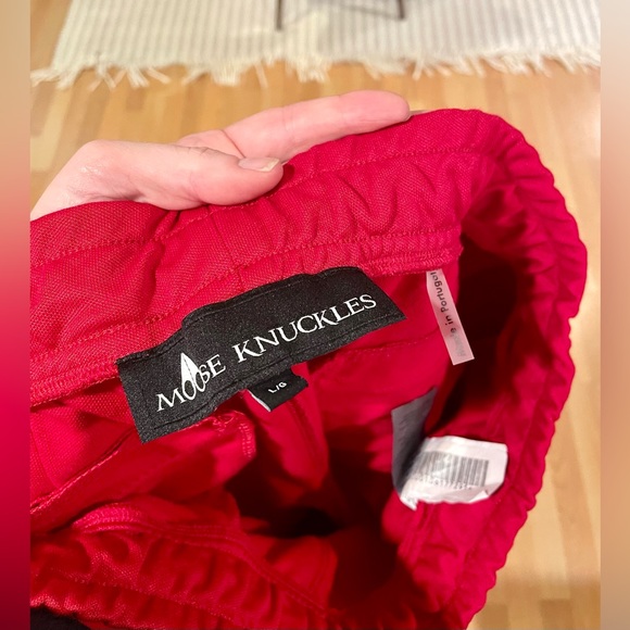 Moose Knuckles Women’s Red Size Large Jarry Track Pants - Picture 6 of 14